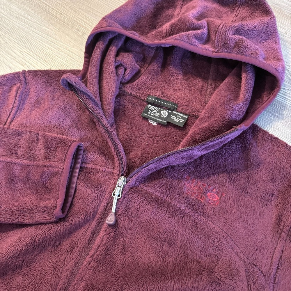 Mountain‎ Hardwear Womens Medium Pyxis Furry Purple Jacket
